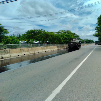 Dự án sửa chữa quốc lộ 1A Bình Thuận sử dụng công nghệ láng nhũ tương CRS-2P