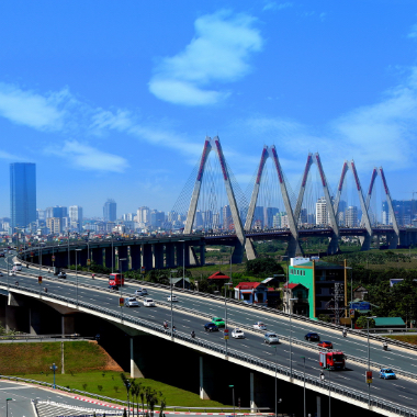 Cầu Nhật Tân và đường kết nối Nội Bài và Đường 5A kéo dài